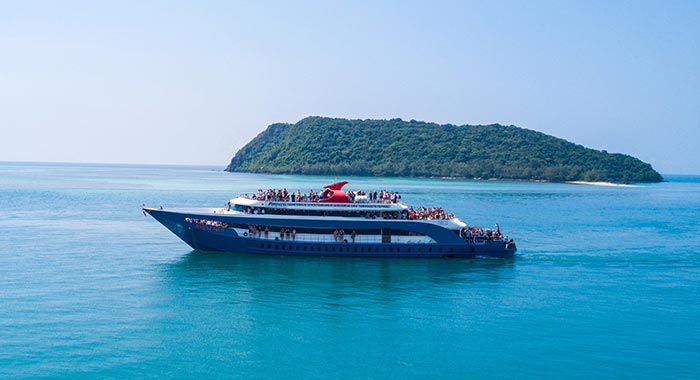 Ao Nang to Koh Phi Phi by ferry with bus or taxi