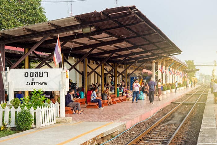 From Ayutthaya to Chiang Mai by train