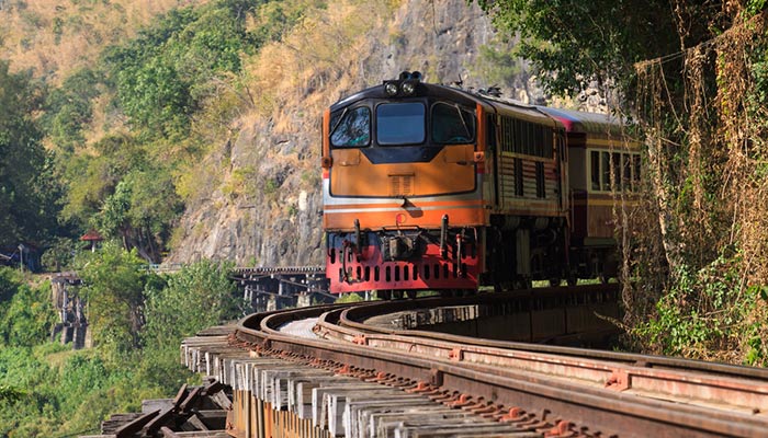 Trains from Bangkok to Kanchanaburi