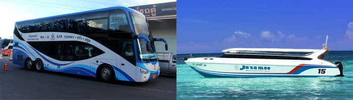 From Bangkok to Koh Lipe by bus and ferry