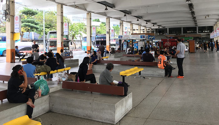 East Bus Station in Bangkok