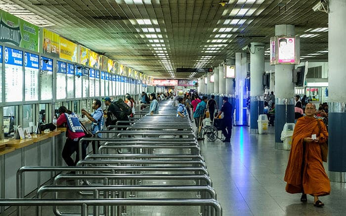 Morchit Bus Station in Bangkok