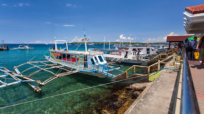 From Caticlan to Boracay by ferry