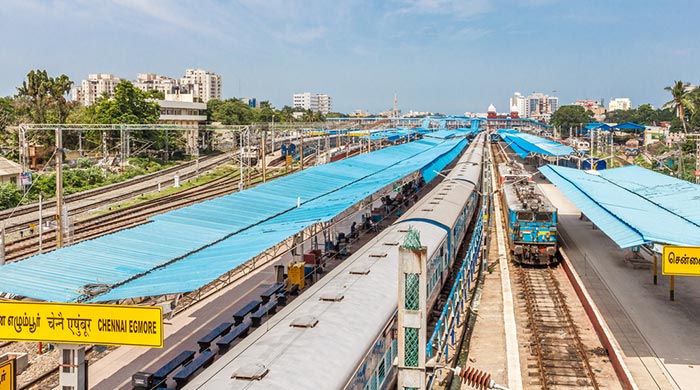 From Chennai to Kodaikanal by train