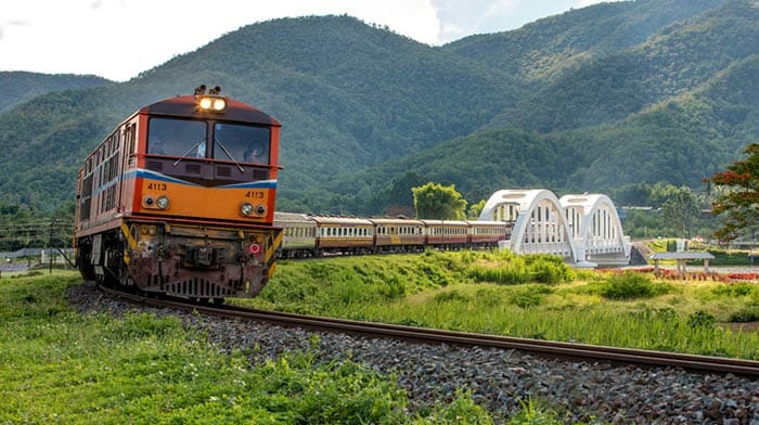 Train from Chiang Mai to Bangkok