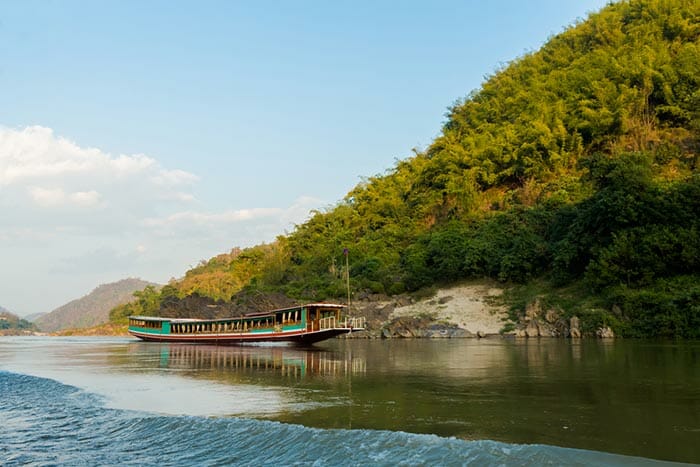 By boat from Chiang Mai to Luang Prabang