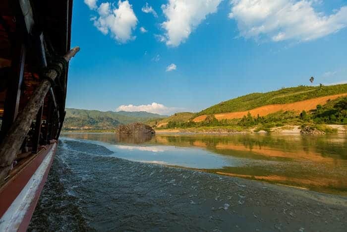 By boat from Chiang Mai to Luang Prabang