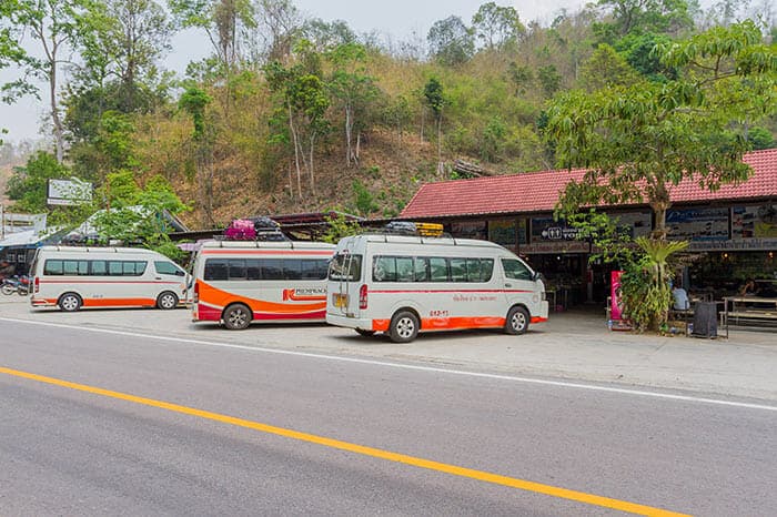 From Chiang Mai to Pai by minivan