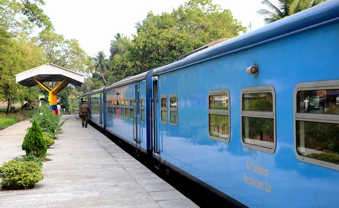 From Colombo to Jaffna by train