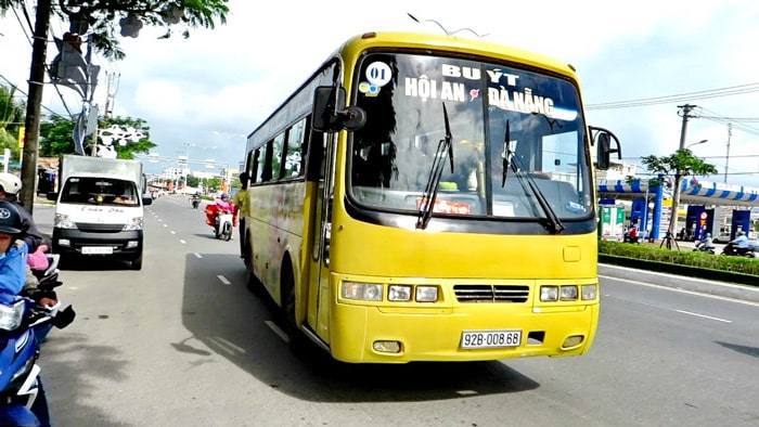 Public bus from Da Nang to Hoi An