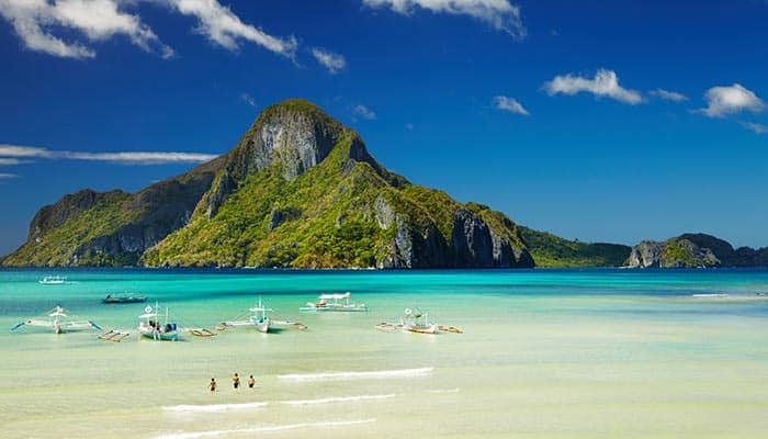 Slow ferry from El Nido to Coron