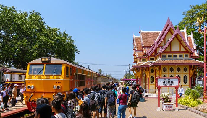 From Hua Hin to Koh Samui by train and ferry