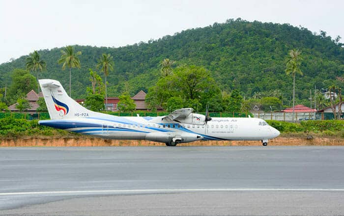 Flights from Koh Phangan to Koh Phi Phi