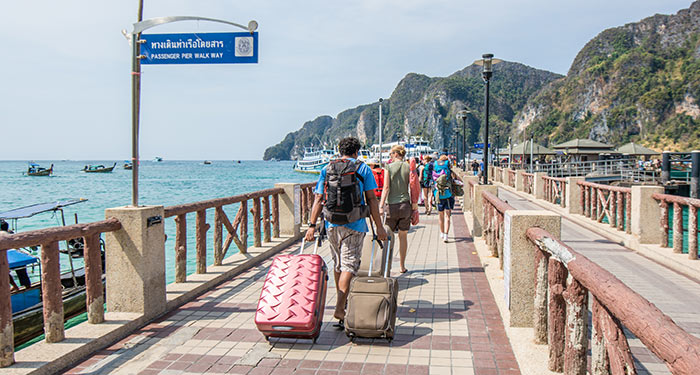 From Koh Phi Phi to Koh Lanta by ferry