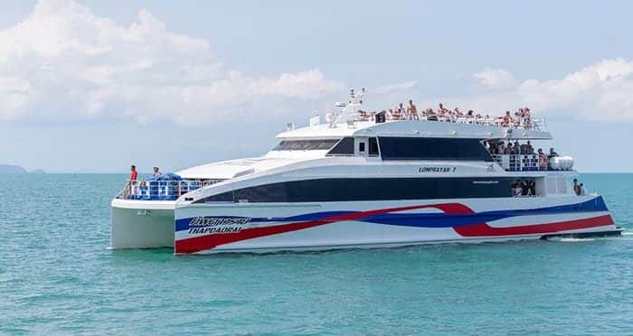 Ferry from Koh Samui to Bangkok