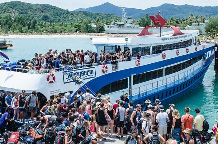 The cheapest ferry from Koh Tao to Koh Phangan