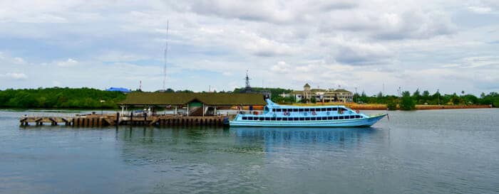 Klong Jilad Jetty from Krabi to Koh Lipe