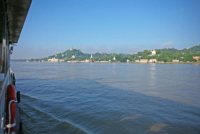 Mit dem Boot von Mandalay nach Bagan