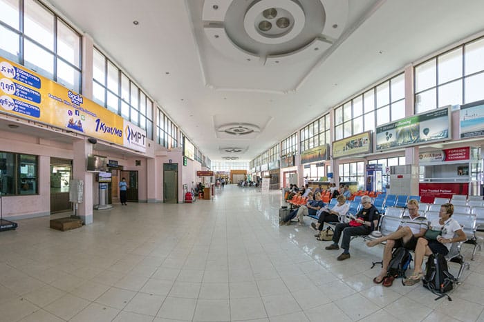 Nyaung U Airport in Bagan Nyaung U