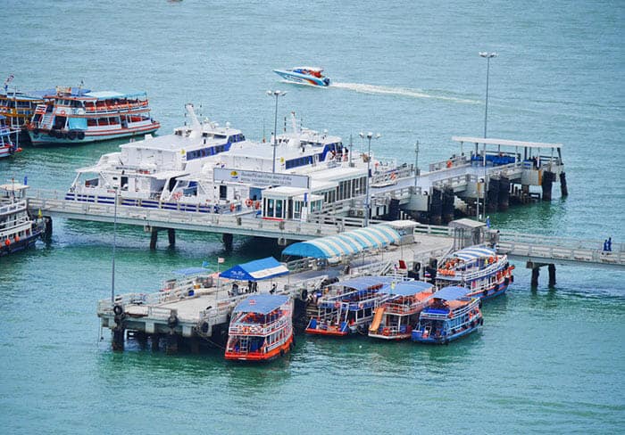 From Pattaya to Hua Hin by ferry