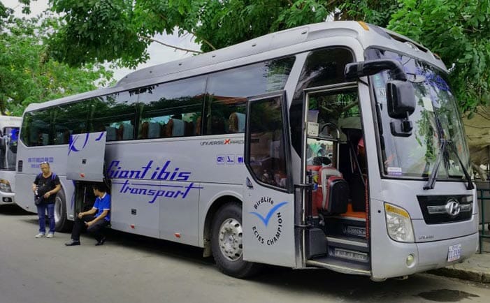 From Phnom Penh to Kampot by bus