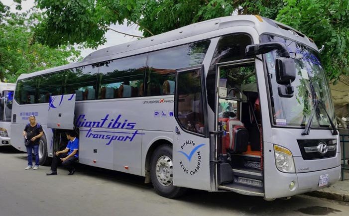 By bus from Phnom Penh to Sihanoukville