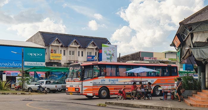 Bus from Phuket to Khao Lak