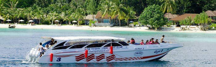 Fast boat from Phuket to Koh Lanta