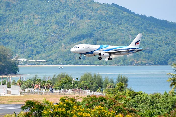 Flight from Phuket to Koh Tao