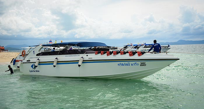 motor boats in krabi