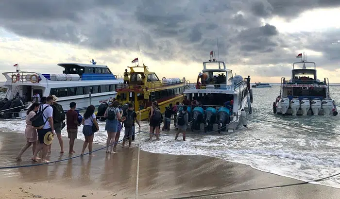 From Sanur to Nusa Penida by boat