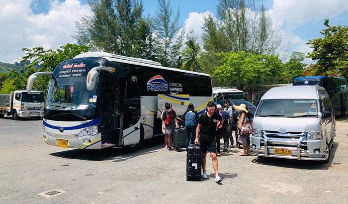 From Surat Thani to Khao Sok by bus