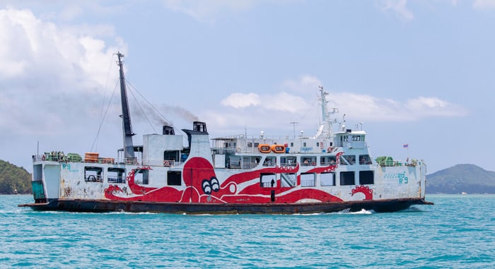 Raja ferry from Surat Thani to Koh Phangan