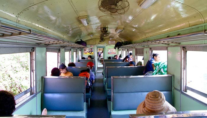 Types of classes and trains in Thailand